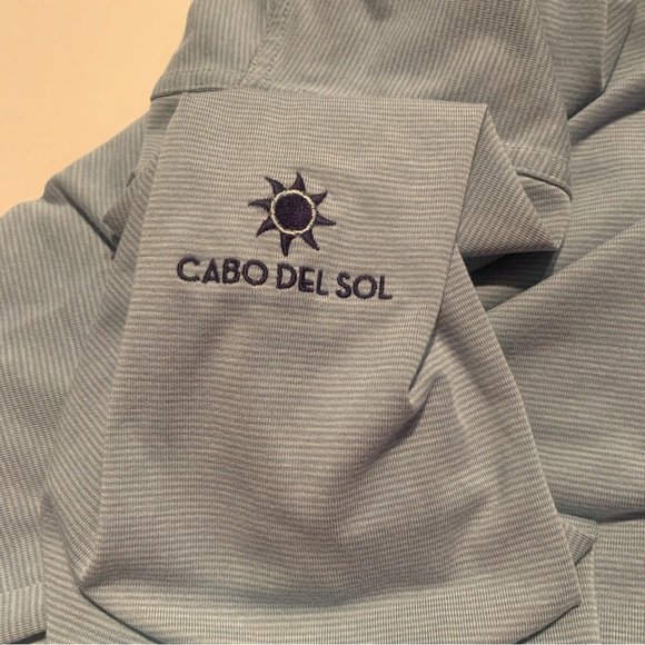 Johnnie O 1/4 Zip Mens Performance Pullover Hooded Mens Hoodie XXL Blue Hoodie - Picture 5 of 5